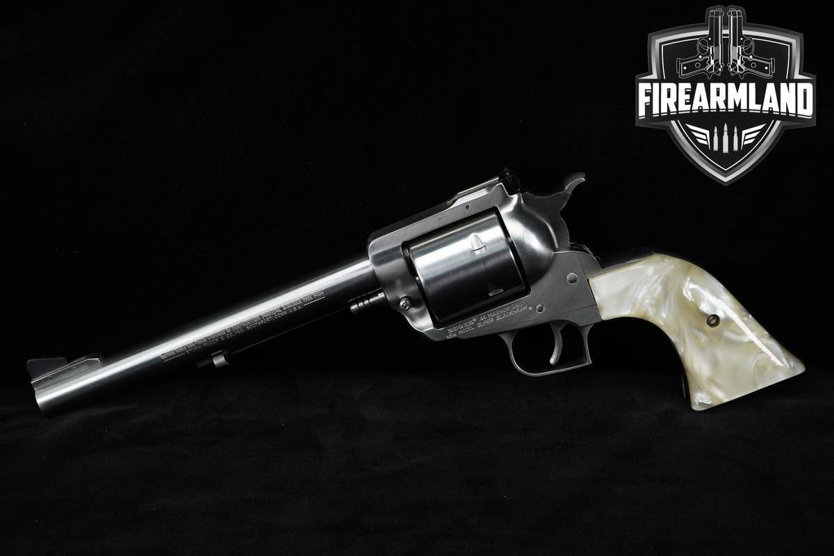DESIRED! Ruger New Model Super Blackhawk 44-Rem-Magnum 7.5" Satin Stainless