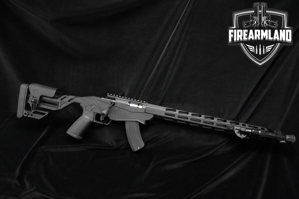 Ruger Precision Rimfire 17 HMR 18" Black Hard Coat Anodized Ruger +2 MAGS