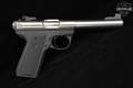 2013 Sturm Ruger 22/45 Mark III Target .22 LR Two-Tone Stainless in Good Condition Image 4