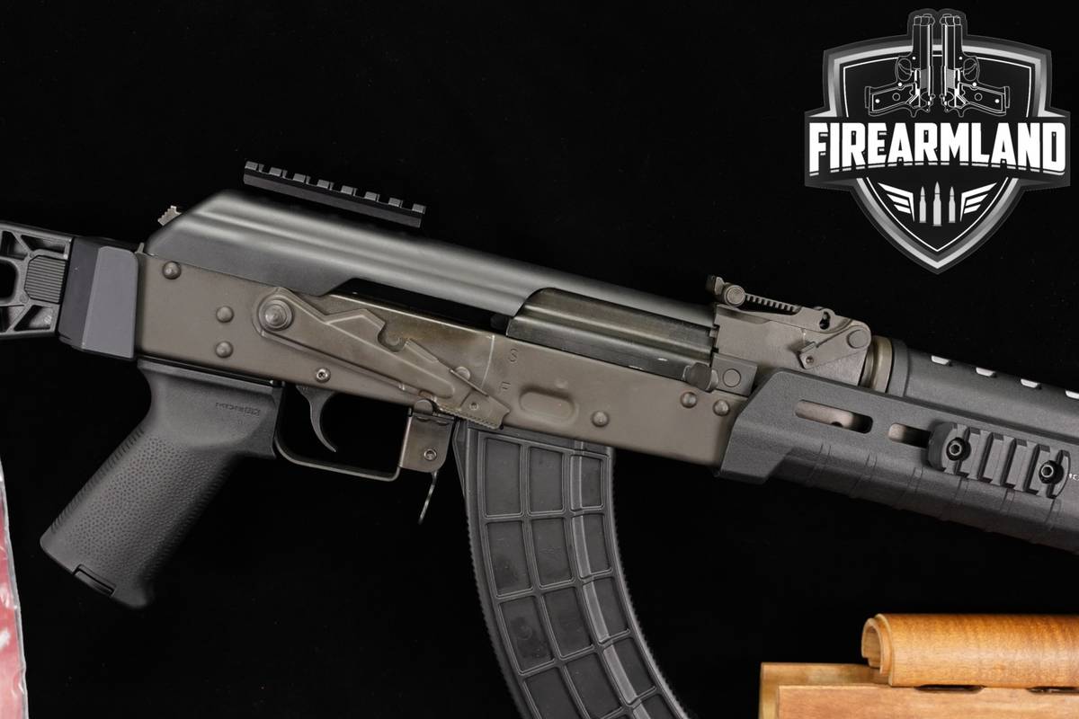 Century Arms CAI VSKA Pistol 7.62x39 AKM AK 10.5" Two-Tone Gray/Black