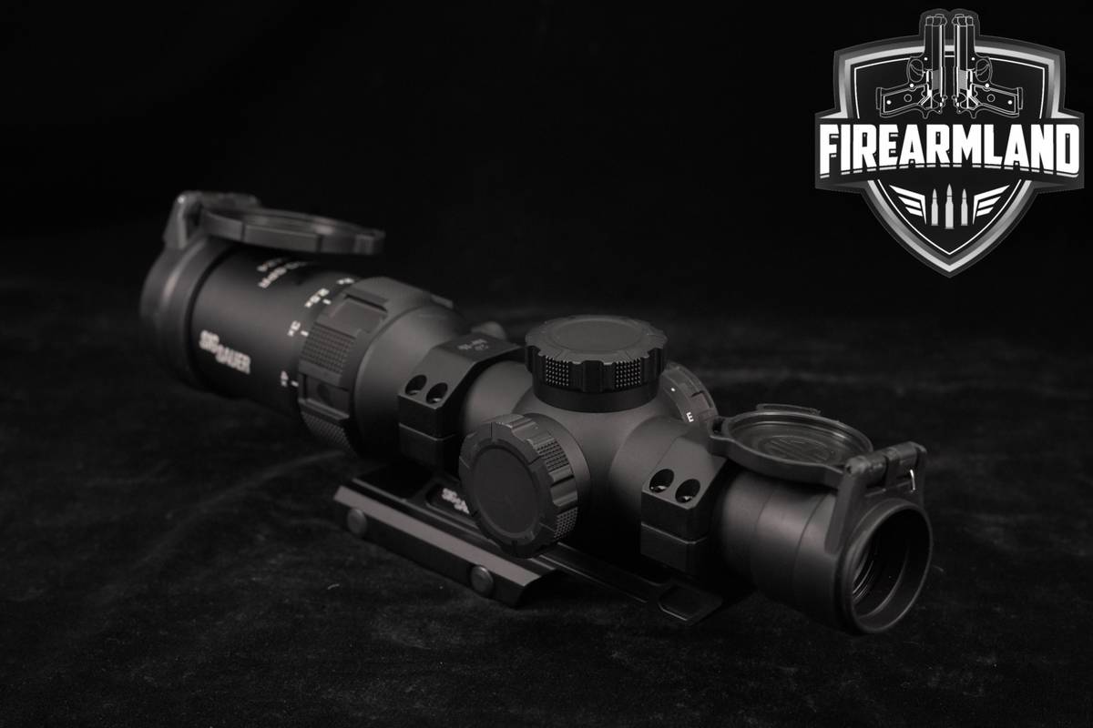 Sig Sauer Tango-SPR 1-4x24mm 30mm Tube LPVO HELLFIRE FL-4 Reticle Scope