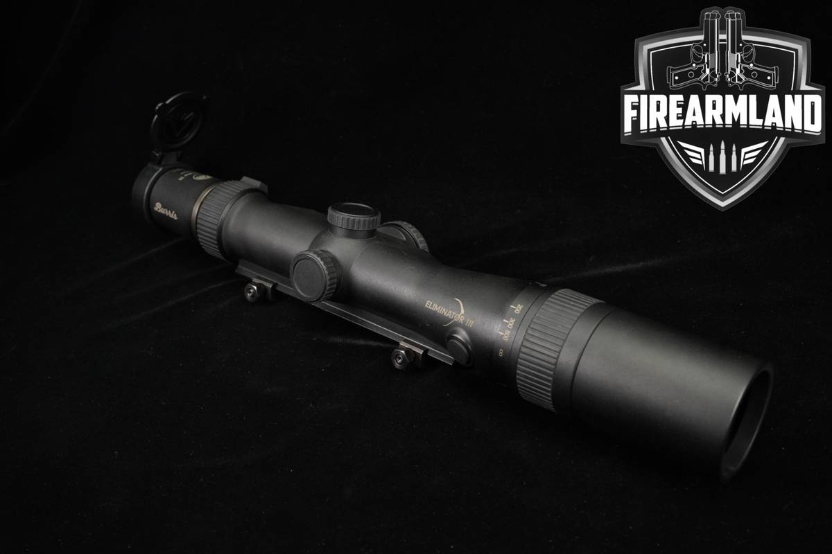 Burris Eliminator III 3-12x44mm X96 Reticle SFP MOA Scope