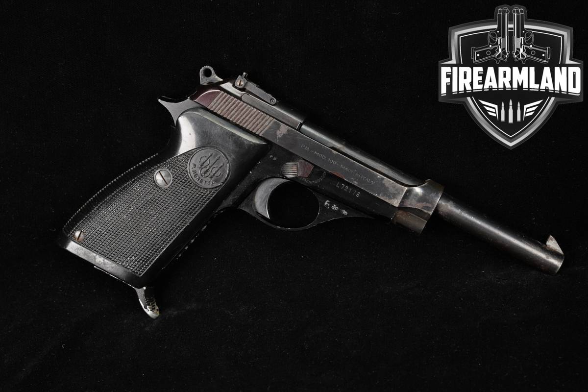 1973 P Beretta Model 100 70 Series 6" Blued M100 70T +ORIG BOX