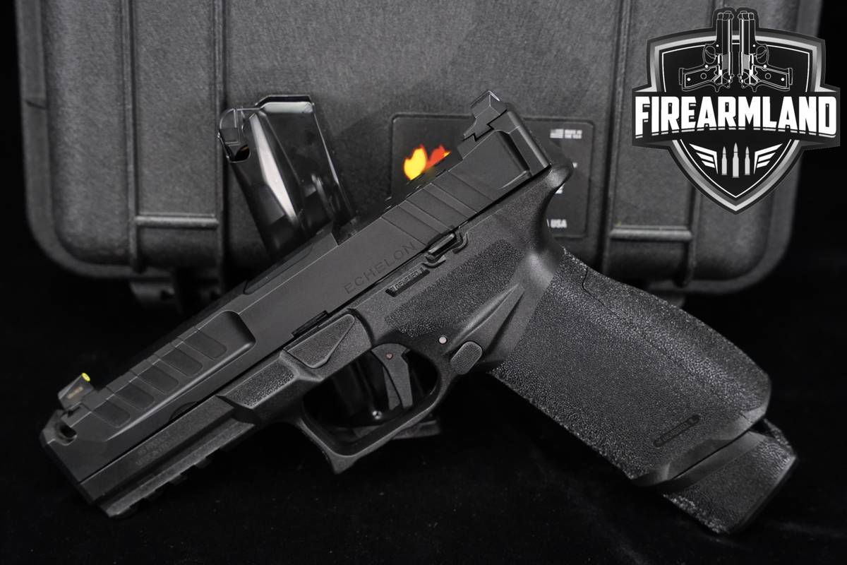 Springfield Armory Echelon 4.5 COMP 9mm Optics-Ready +2 MAGS & CASE