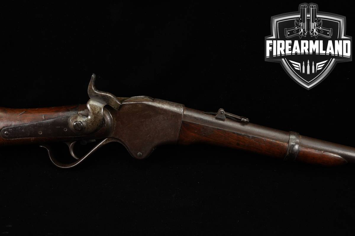 ANTIQUE Burnside Rifle Model 1865 Spencer Carbine 56-56 Rimfire CIVIL WAR