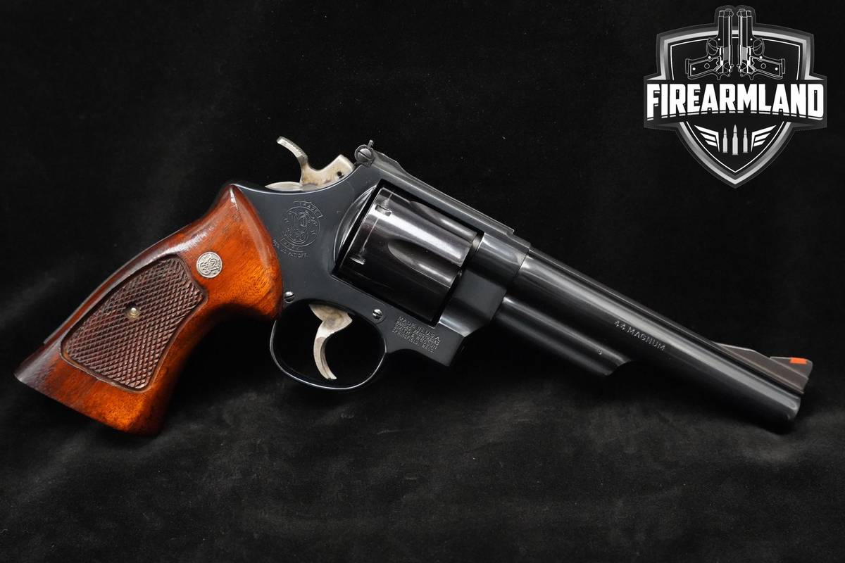 1988 Smith & Wesson (S&W) Model 29-3 44 Magnum 6" Blued S&W 29-3 +ORIG BOX