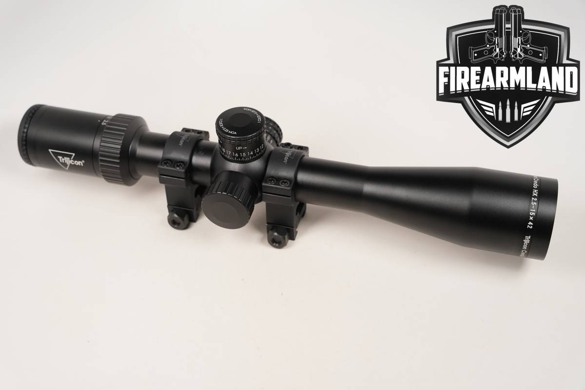 Trijicon Credo HX 2.5-15x42 SFP 30mm Tube MOA Illuminated PowerDot Scope