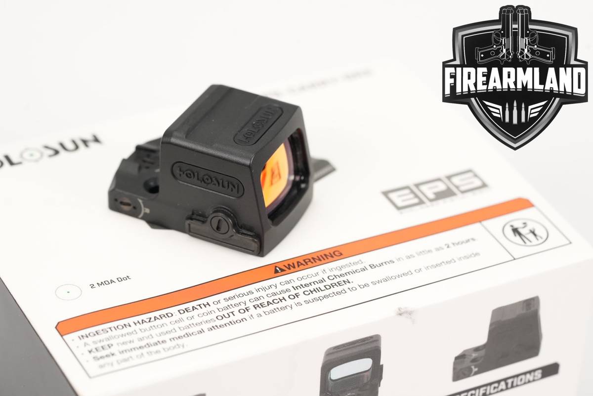 Holosun EPS Carry 2 MOA Green Dot Red Sight RDS