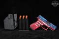 Glock G43X MOS 9mm Luger American Flag in Very Good Condition Image 2