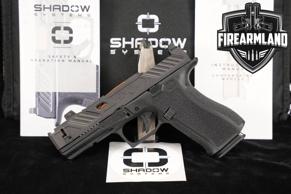 Shadow Systems CR920XP Elite 9mm Optics-Ready CR 920 XP +2 MAGS & ORIG CASE
