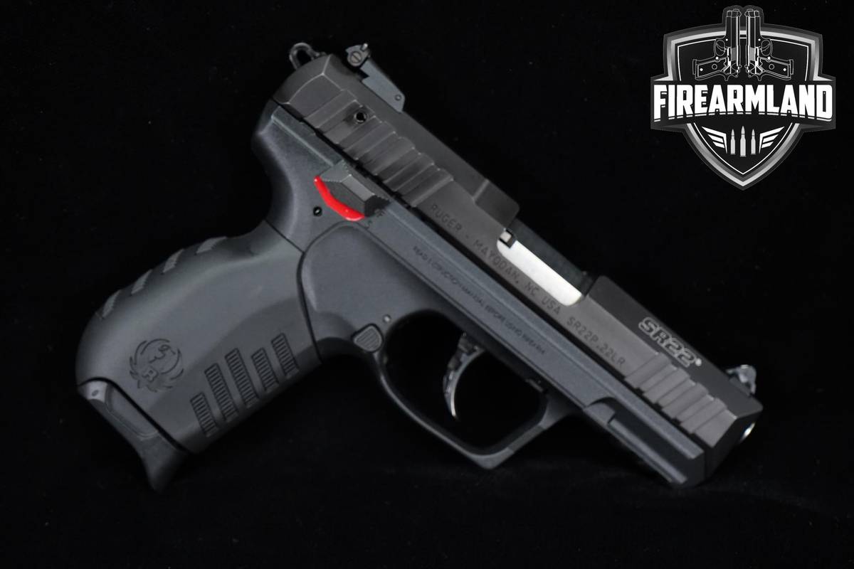 Ruger SR22P 22LR 3.5" SR22-P SR-22 22P Target Pistol +2 MAGS & ORIG BOX