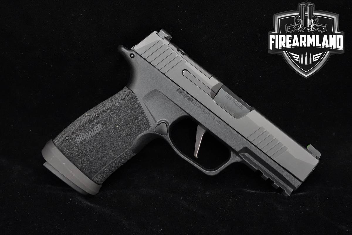 Sig Sauer P365 X-Macro Tacops 9mm 3.7" Nitron Sig-Sauer +4 MAGS & ORIG CASE