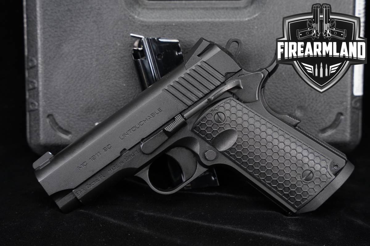 Girsan MC 1911 SC Untouchable 9mm 3.4" Series 70 Officer +2 MAGS & OG CASE