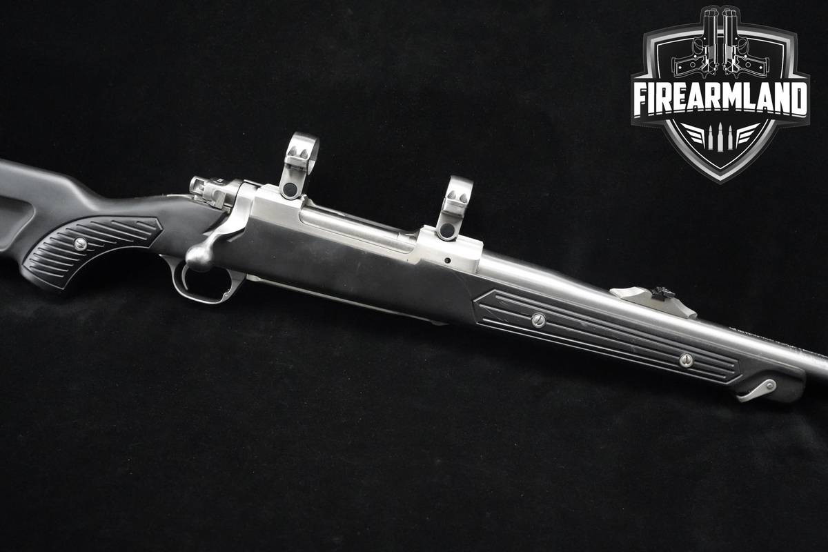 1999 Ruger M77 Mark II Zytel Paddle Stock 338 Win Mag Ruger Stainless M-77