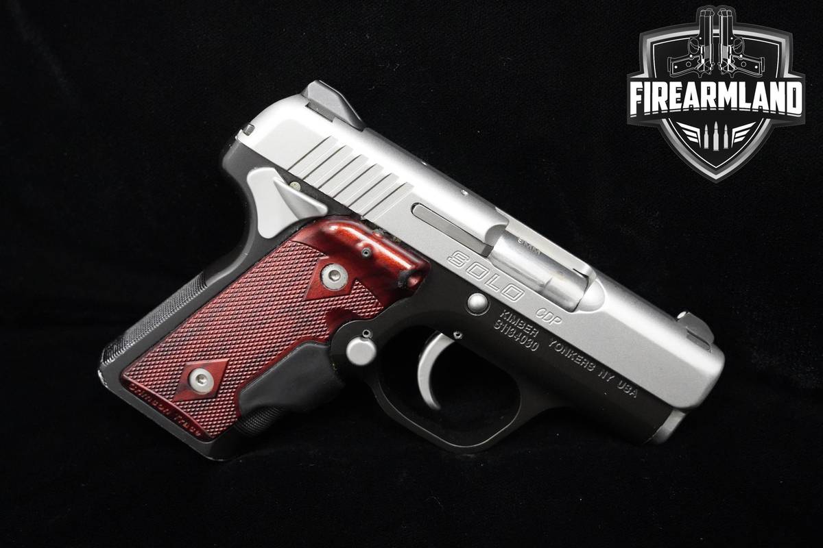 Kimber Solo CDP Custom Shop 9mm Two-Tone Kimber-Solo CDP +3 MAGS & ORIG BOX