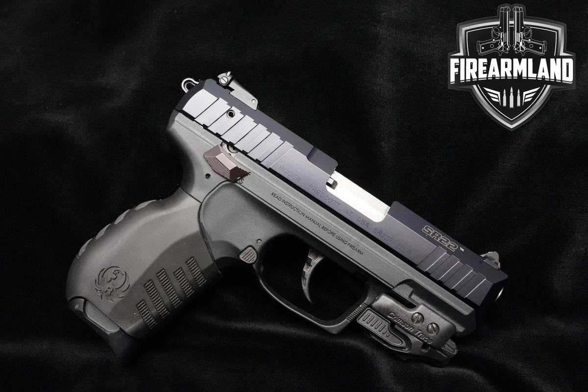 Ruger SR22 22LR 3.5" Black Anodized Ruger SR22P SR-22 DA/SA