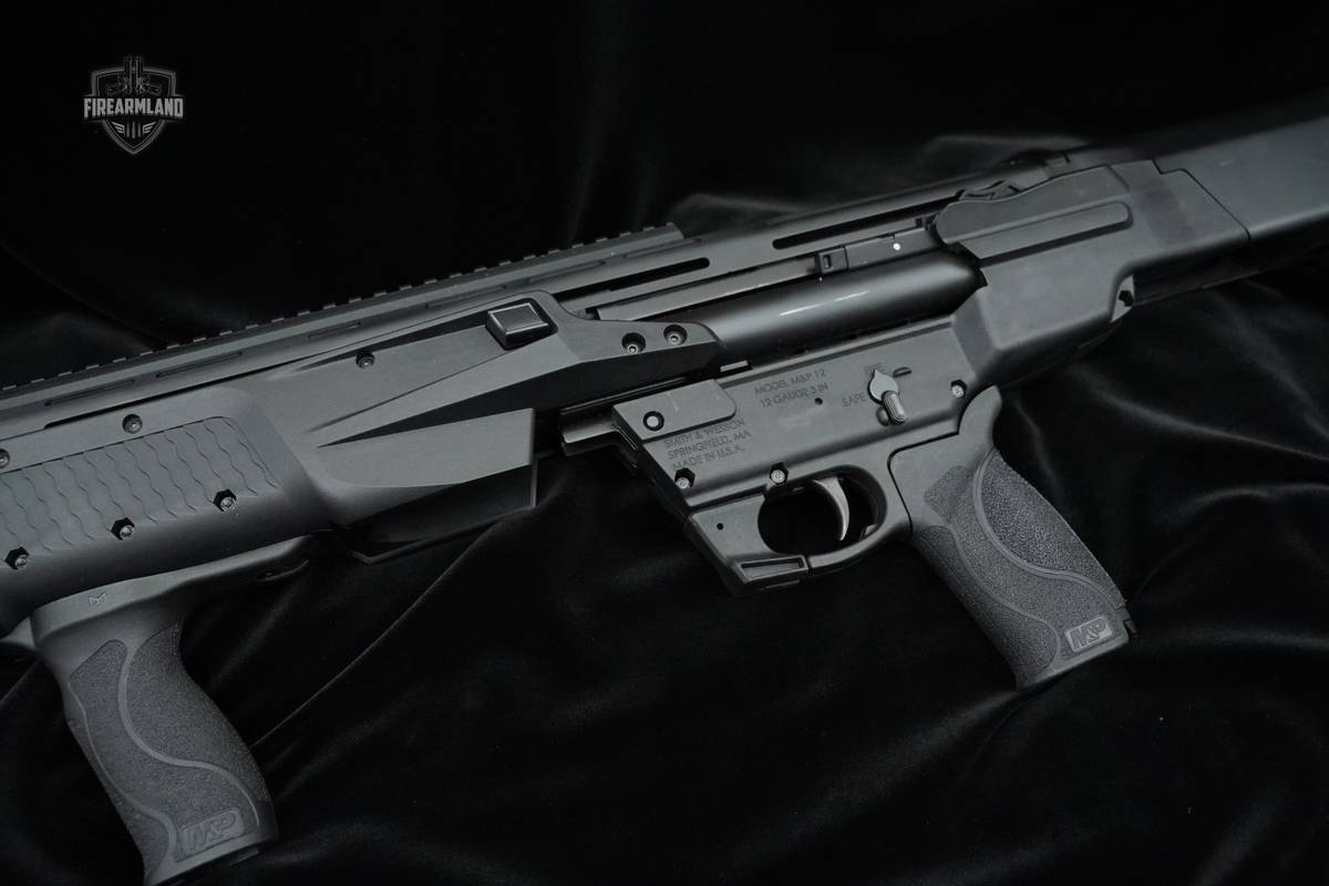 S&W M&P12 Shotgun 12 Gauge Pump-Action Bullpup 7+1 12 GA S&W  MP12 Bull Pup