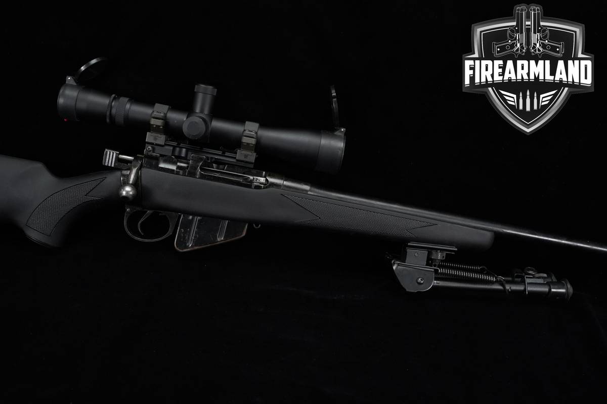 Savage Lee-Enfield No 4 Mk I* 303 British 23.5 WW2 Sporter +2 MAGS & OPTIC