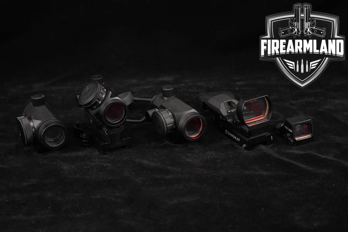 FIVE RED DOT SIGHT LOT 5 Pack Bushnell Barska Primary Arms Holosun RDS