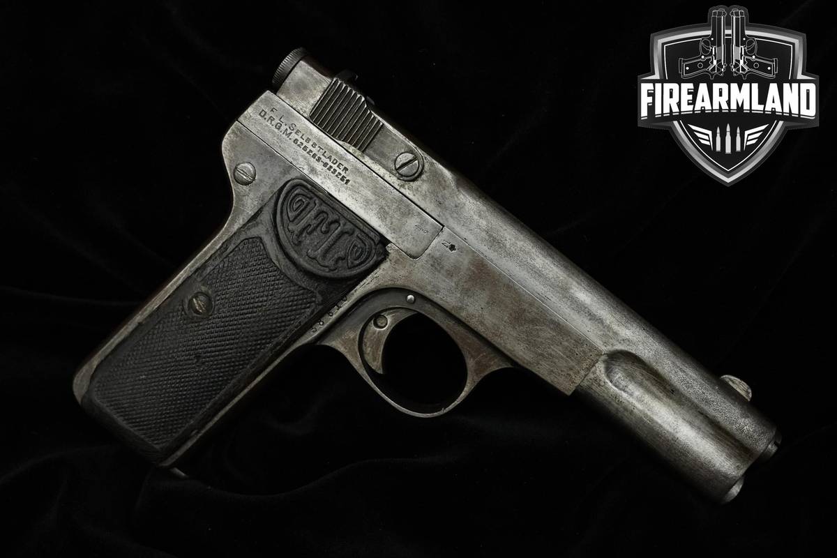 AS-IS 1914-1917 Franz Langenhan F.L. Selbstlader 7.65 32 Auto 765 Browning