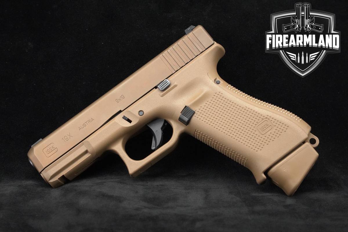 Glock 19X 9mm 4" FDE Glock G19X G-19X G-19-X +3 MAGS & ORIG BOX