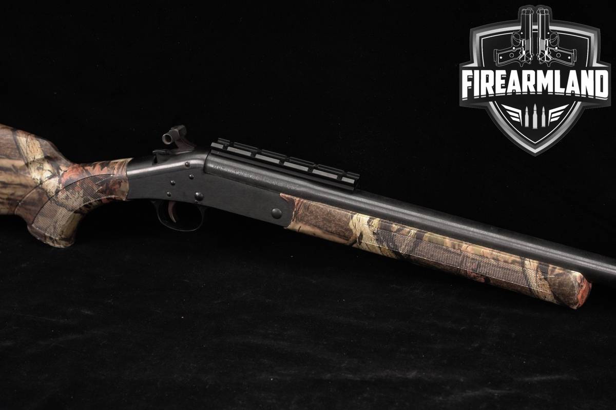 Harrington & Richardson Handi-Rifle H&R 35 Whelen 22" Camo HEAVY BARREL