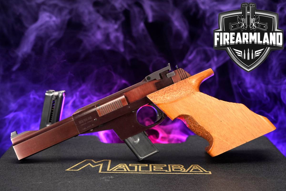 UBER RARE! Mateba MT-1 AWA International Import 22LR MT1 +2 MAGS, ORIG CASE