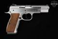 2009 Tanfoglio Witness Stock One 9mm Luger Silver in Very Good Condition Image 4