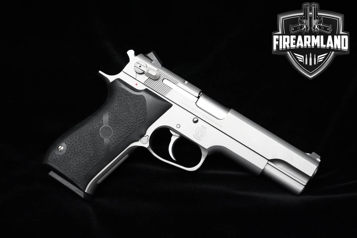 1991 Smith & Wesson (S&W) 1006 10mm 5" Stainless Steel S&W 1006 DA/SA