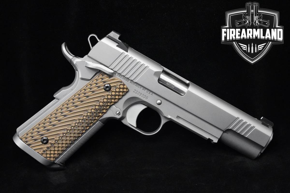 Dan Wesson Specialist 10mm 1911 Dan-Wesson-Stainless-Specialist 1911 +CASE