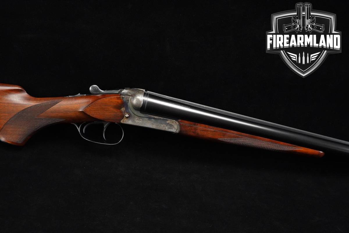 NICE Merkel Model 47E 12-Gauge 26" CASE HARDENED Merkel 47E 47-E +ORIG BOX