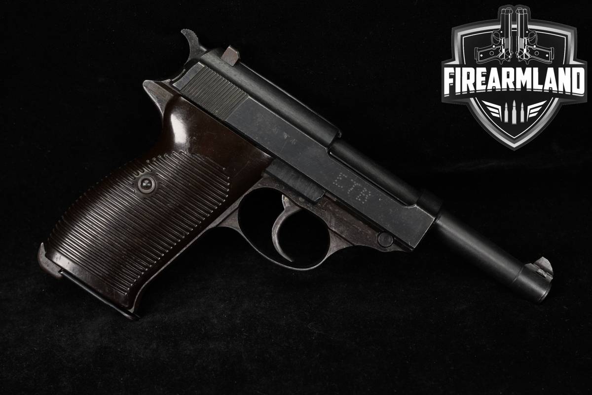 ALL MATCHING 1944 Walther P.38 Ac 44 9mm 4.9" Blued P 38 EAGLE 359 DA/SA