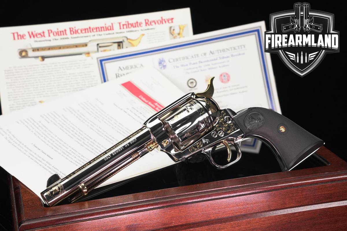 LIMITED 45 Colt Cowboy West Point Bicentennial 52 Of 300 Single Action Army