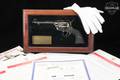 A & A Engraving Inc. Colt Cowboy America Remembers West Point Bicentennial Tribute (U.S. Military Academy) - Limited Edition No. 52 of 300 .45 Colt High-Polish Nickel & Gold Inlays in Very Good Condition Image 2