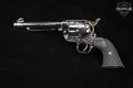 A & A Engraving Inc. Colt Cowboy America Remembers West Point Bicentennial Tribute (U.S. Military Academy) - Limited Edition No. 52 of 300 .45 Colt High-Polish Nickel & Gold Inlays in Very Good Condition Image 4