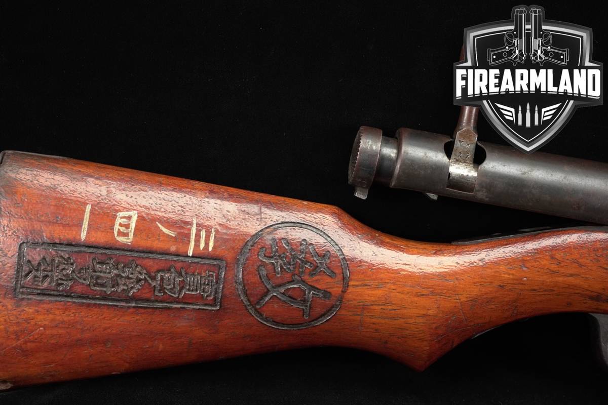 RARE! Toyokawa Naval Arsenal Type 38 Arisaka Training Rifle 25" Hardwood