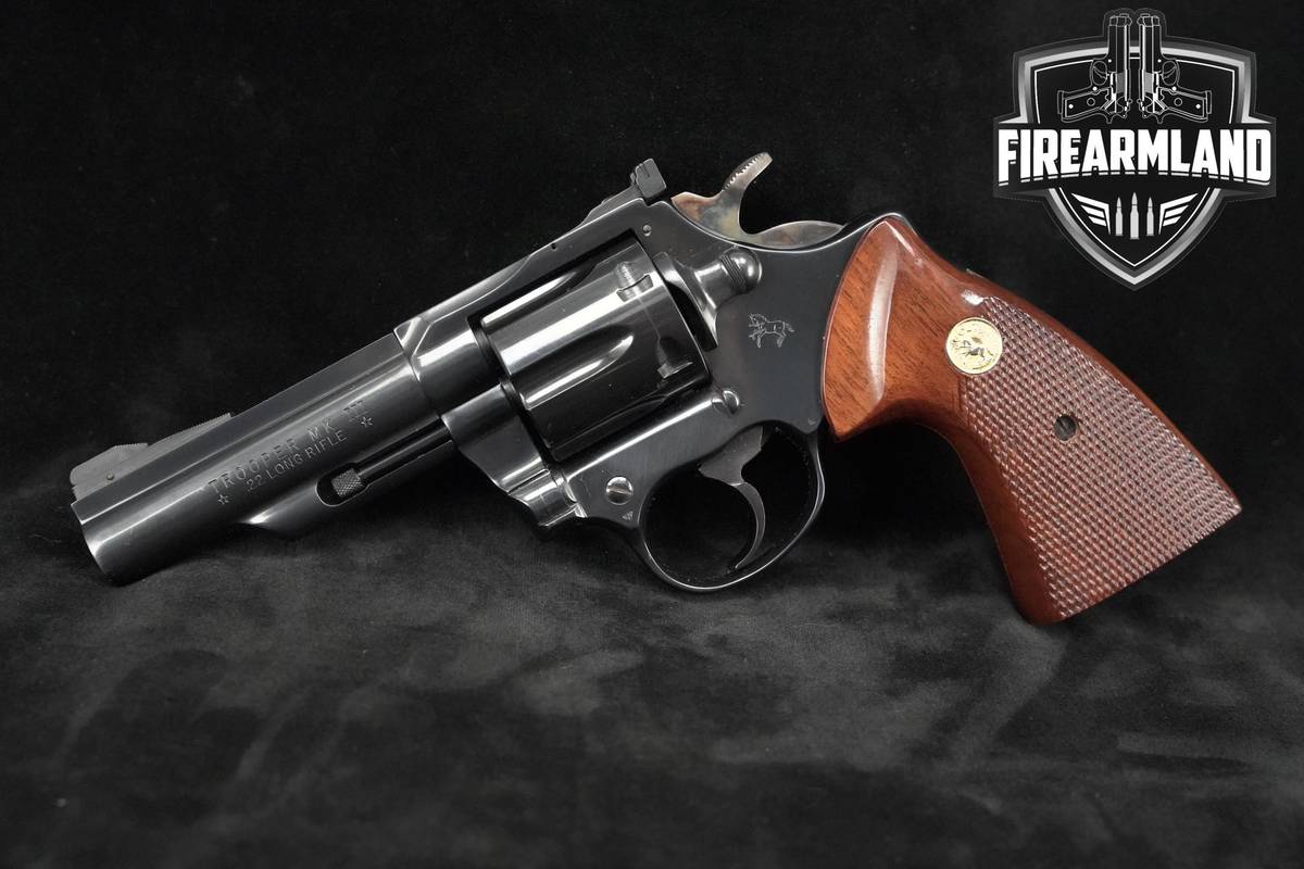 Colt Trooper MK III 22LR 4" Colt Trooper-MK-III Trooper MK-3 MK3 MKIII
