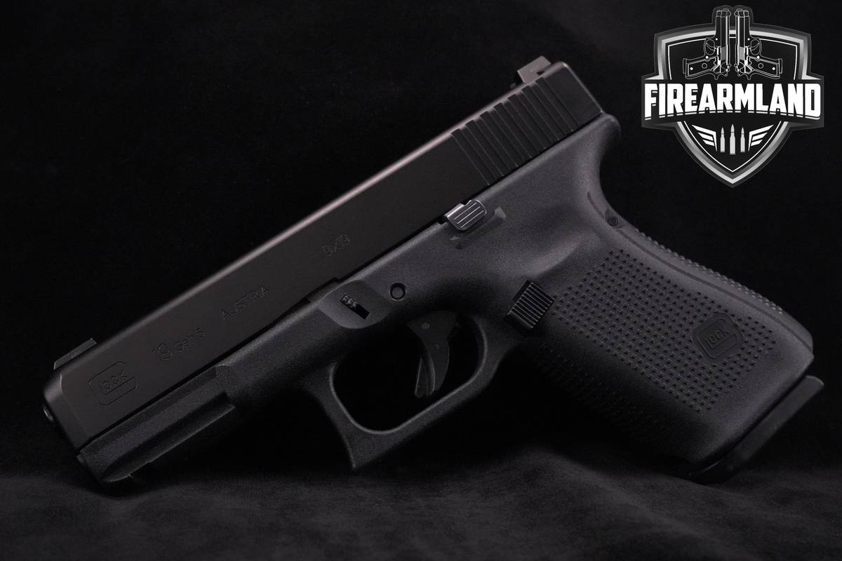 Glock 19 Gen5 9mm 4" Glock-19 G19 Gen-5 +5 MAGS & ORIG CASE