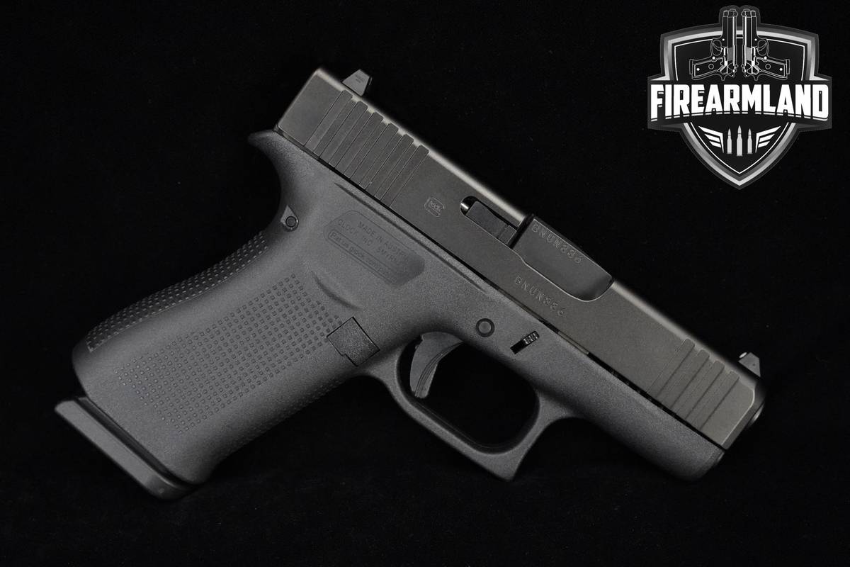 Glock 43X Slimline 9mm Glock-43X G43X G43-X +3 MAGS & ORIG CASE