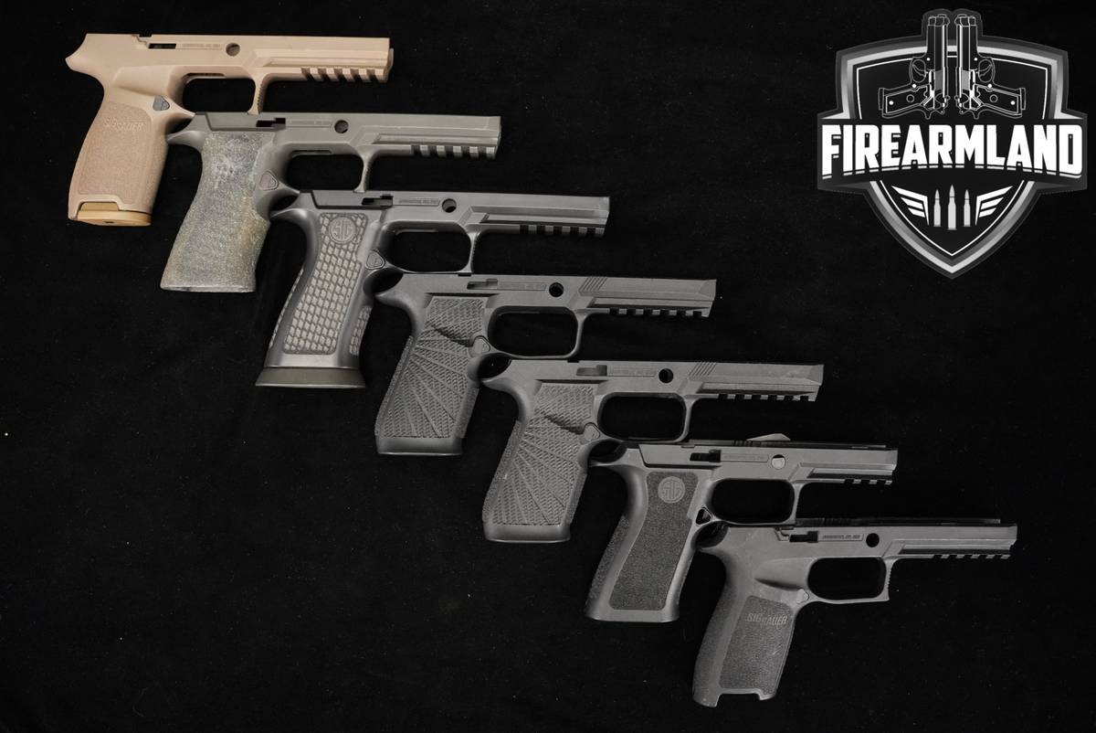 SEVEN 7 Sig Sauer P320 Full Frames Lot P-230 Frame