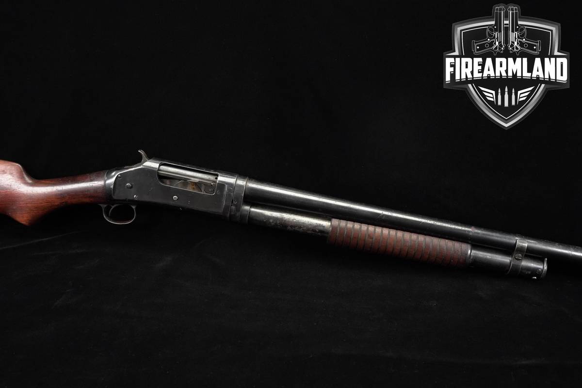 1920 SLAM FIRE Winchester Model 1897 E-Series 12-Gauge 30" Wood