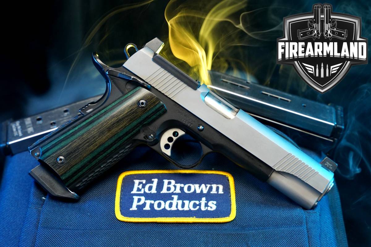 Ed Brown Special Forces 45 ACP Optics-Ready 1911 5" +4 MAGS & ORIG CASE