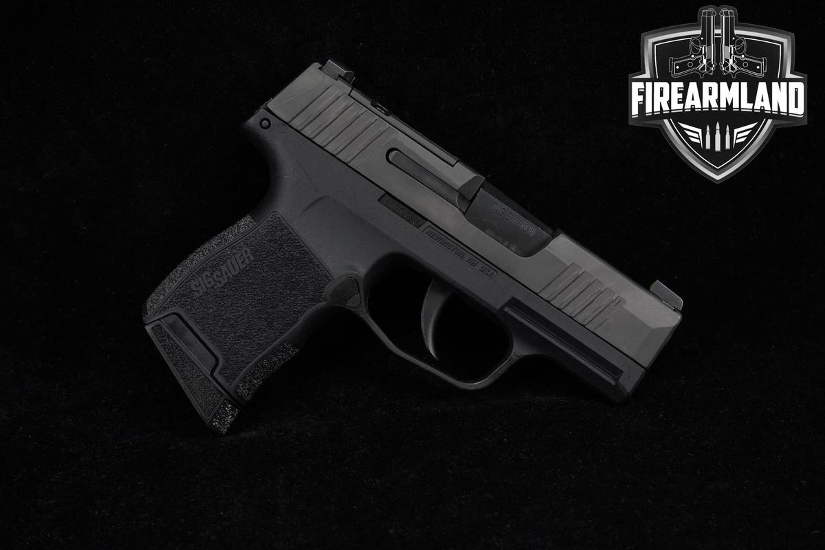 Sig Sauer P365 Optic Ready 9mm 3.1" P-365 +2 MAGS, ORIG CASE & HOLSTER
