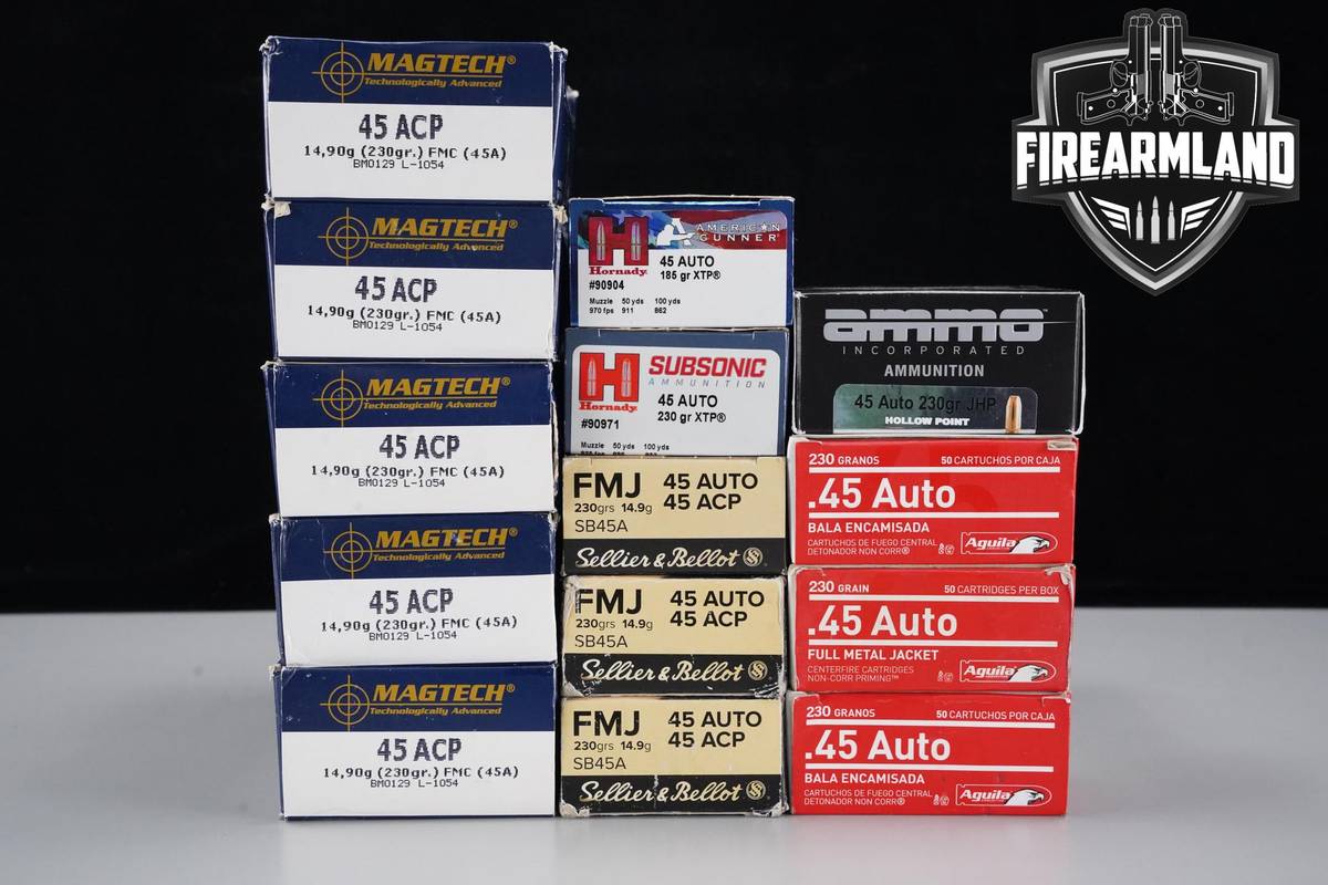 610 RDS! 45 ACP Ammo 45ACP