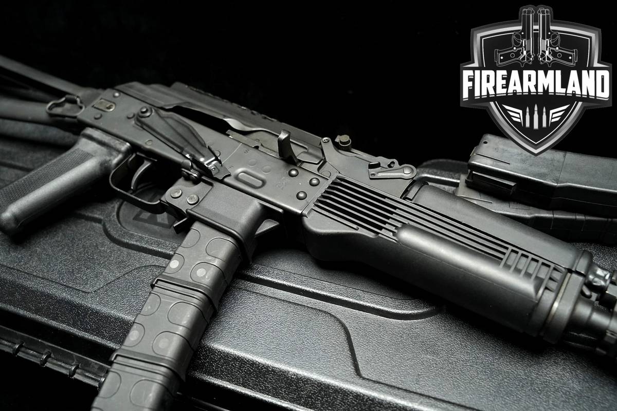Kalashnikov USA KR-9 9mm 16 THREADED +3 MAGS & ORIG CASE, FAUX SUPPRESSOR