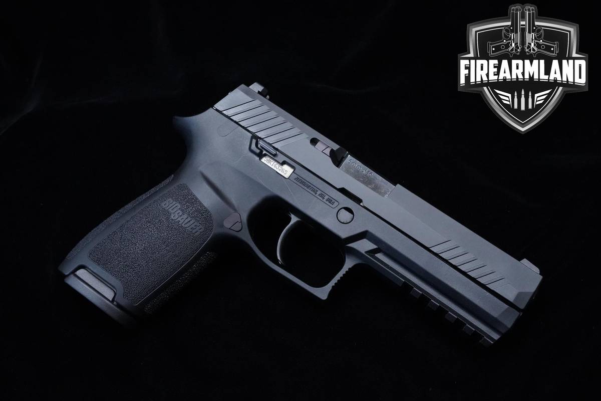 Sig Sauer P320 Nitron 9mm 4.7" Nitron P320 P-320 2 MAGS & ORIGCASE