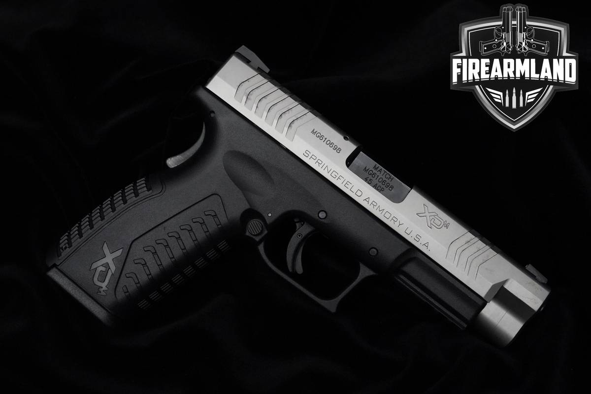 Springfield XDM-45 45 ACP 4.5" Two-Tone Pistol Match-Grade +ORIG CASE