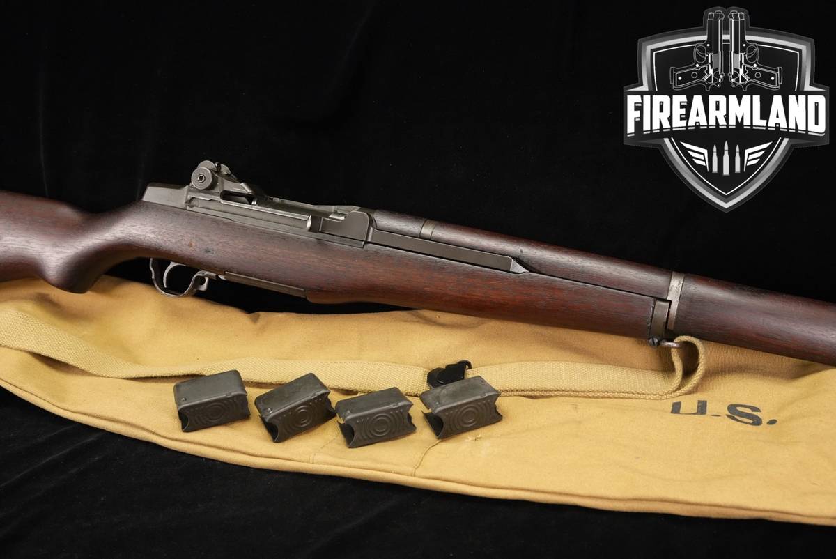 1956 Springfield Armory M1 Garand 30-06 24" Parkerized & Walnut USGI +CASE