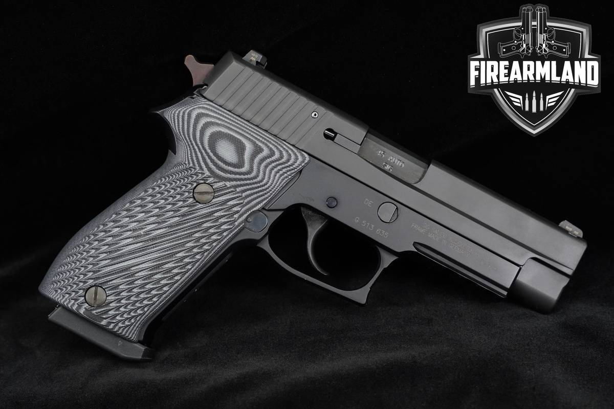 Sig Sauer P220 Full-Size Railed Frame 45ACP 4.4" P-220 +2 MAGS & ORIG BOX