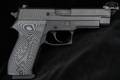 Sig Sauer P220 Full-Size, Railed Frame .45 ACP Black in Very Good Condition Image 3